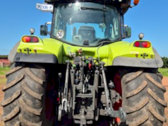 2014 Claas Arion 640 Tractor with Stoll FEL (Reasonable offers considered)