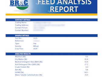 400mt Wheaten Hay 650kg 8x4x3 Bales