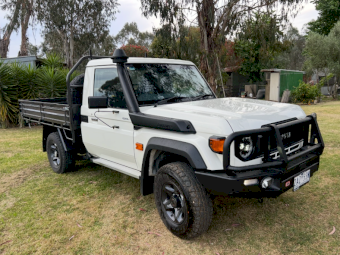 2024 Toyota Landcruiser GXL 79 series V8 Single Cab Ute