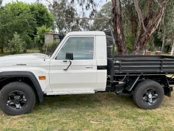 2024 Toyota Landcruiser GXL 79 series V8 Single Cab Ute