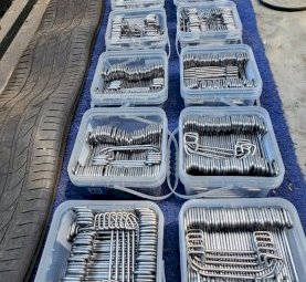 Heavy Silage Covers Tyre Sidewalls