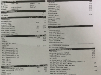 300mt Oaten Rye Hay 650-700kg 8x4x3 Bales