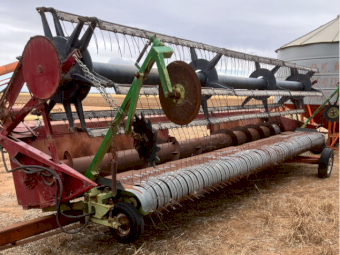 21ft Open Front with Smale Pea Plucker