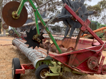 21ft Open Front with Smale Pea Plucker