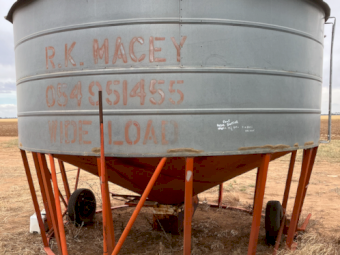 RK Macey 26 tonne Field Bin