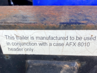 40ft Redline Comb Trailer Only