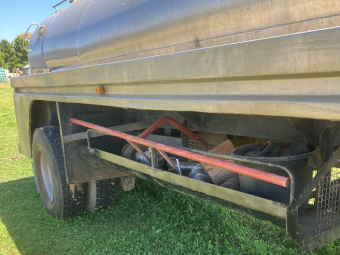 Stainless Steel 9000L Water Tanker