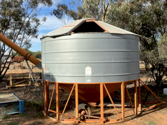 Sherwell 1411D Field Bin with PTO Auger