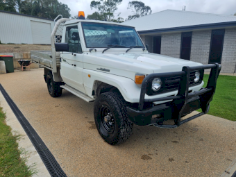 1998 Toyota Landcruiser 75 series Single Cab Ute