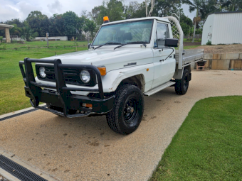 1998 Toyota Landcruiser 75 series Single Cab Ute