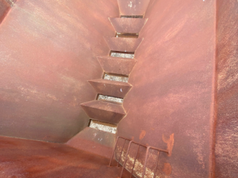 Fertiliser Bin on Legs