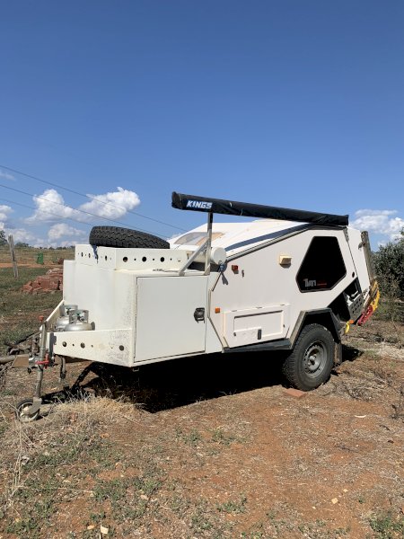 Track Trailer Mark 1 Camper Trailer