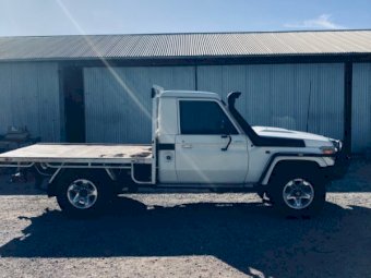 2012 Toyota Landcruiser Single Cab 4WD Ute