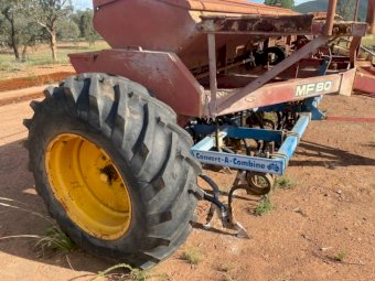 24 Run Massey Ferguson Combine