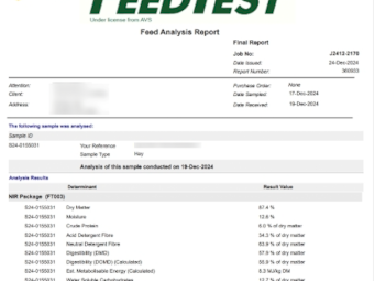 200mt Pasture Hay 550-580kg 8x4x3 Bales