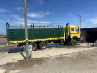 Mercedes Benz 6.8 Metre Tipper with Stock Crate