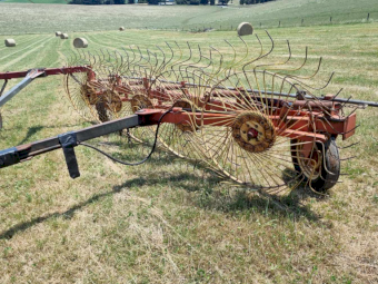 Tonutti 10 Wheel V Rake