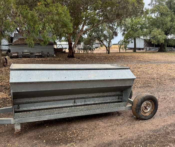 Nichols Mobile Sheep Self Feeder