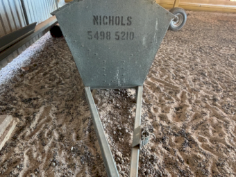 Nichols Mobile Sheep Self Feeder