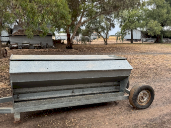 Nichols Mobile Sheep Self Feeder