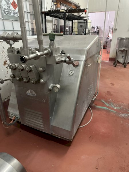 Gaulin Pasteuriser/ Homogenizer