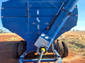 2017 Parkes Steel 100 tonne Mother Bin