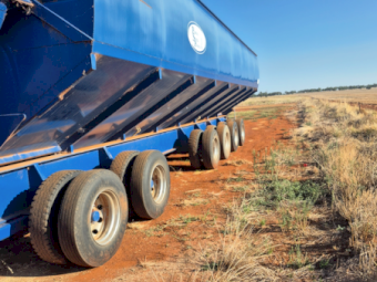 2017 Parkes Steel 100 tonne Mother Bin