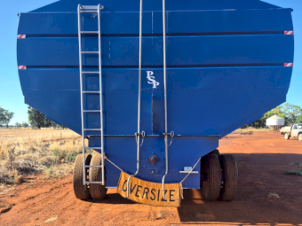 2017 Parkes Steel 100 tonne Mother Bin