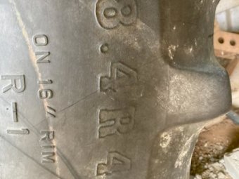 John Deere Outside Dual Rims and Tyres