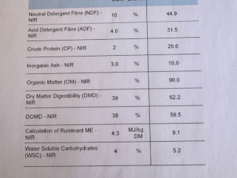 220mt Lucerne Hay 600kg 8x4x3 Bales
