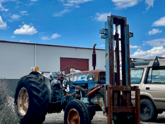 Ford 4000 Tractor with Forks