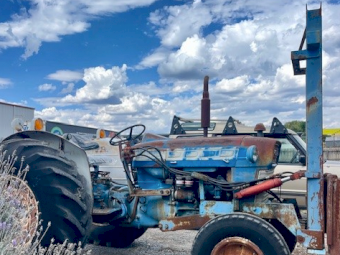 Ford 4000 Tractor with Forks