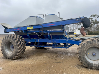 2019 Gason CT4 40ft Hydratill Airseeder Bar with Gason 2120 Triple Bin Aircart