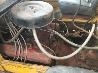 International Acco C1800 Tray Truck with Water Tanker