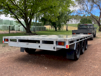 Tri Axle Flat Top Trailer