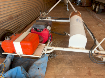 National Engineering 45ft x 9" Auger