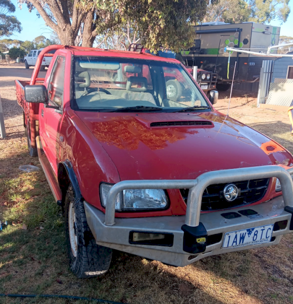 2002 Holden TF Rodeo 4x4 Single Cab Ute
