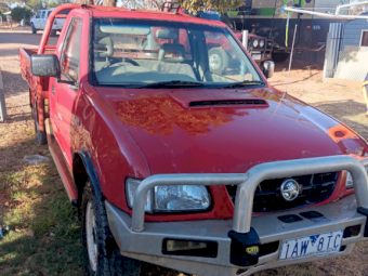 2002 Holden TF Rodeo 4x4 Single Cab Ute