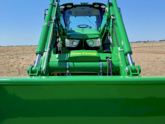 Brand New John Deere 6140M Tractor with 643RC Front End Loader (Won in raffle)