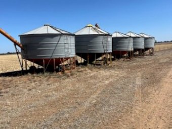 3 X Sherwell 28MT Field Bins