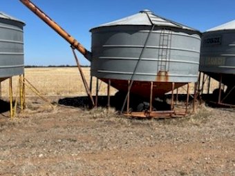 3 X Sherwell 28MT Field Bins