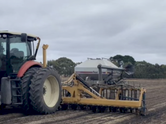 10M Serafin Seeder with Flexicoil