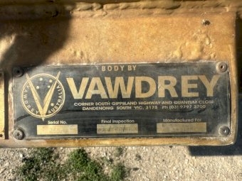 Vawdrey Waste DIsposal Compactor Trailer