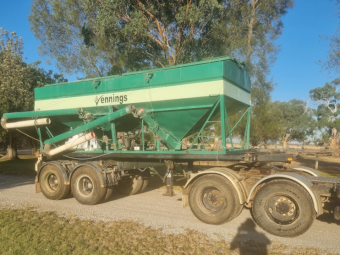 2015 Vennings Grouper on Freighter Skel Trailer