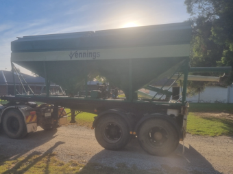 2015 Vennings Grouper on Freighter Skel Trailer