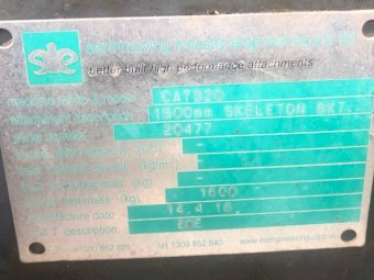 EI Engineering Skeleton Bucket