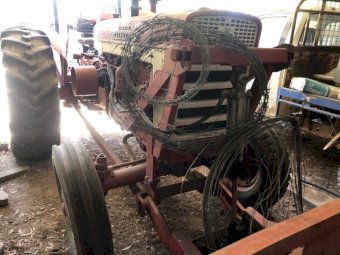McCormick International A-554 Tractor with Push Blade