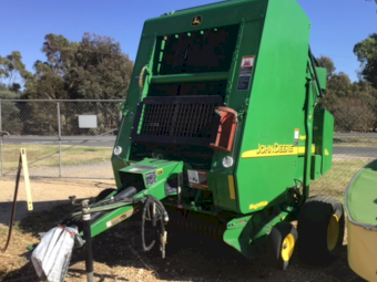 2007 John Deere 467 Silage Special Round Baler