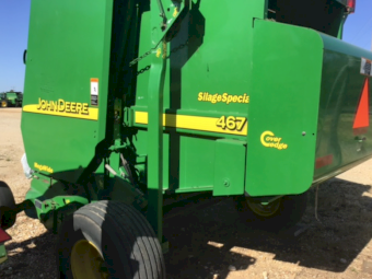 2007 John Deere 467 Silage Special Round Baler