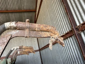 John Deere 547 Air seeder